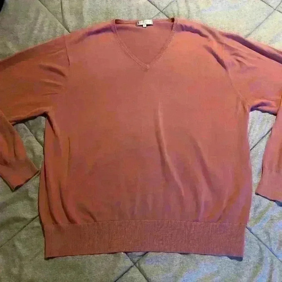 Peter‎ Millar Crown Soft Lightweight Vneck Sweater Size Large - Picture 1 of 7